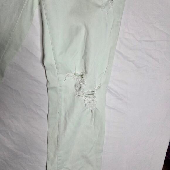 Pilcro and the Letterpress Distressed Mint Jeans - Size 29 - Picture 3 of 11